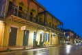 Bourbon Street in French Quarter, New Orleans Royalty Free Stock Photo