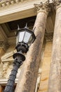 Historic buildings at Bruhl Terrasse in Dresden Royalty Free Stock Photo