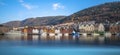 Historic buildings of Bryggen in the City of Bergen, Norway Royalty Free Stock Photo