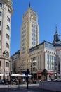 Historic Buildings, Calle Gran Via, Madrid, Spain