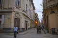 Calle Obrapia Street, Old Havana, Cuba Royalty Free Stock Photo