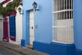 Historic Buildings in Cartagena de Indias Royalty Free Stock Photo