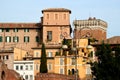 Historic buildings in the center of Rome.