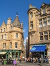 Historic buildings on Cockburn Street Royalty Free Stock Photo