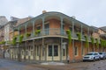 Chartres Street in French Quarter, New Orleans Royalty Free Stock Photo