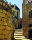 Historic buildings of Crusades era. Jaffa, Israel