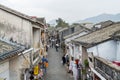 Historic buildings in Dapeng Fortress, located in the middle of Dapeng Peninsula in east Shenzhen. First built in Hongwu reign of