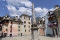 Domodossola, Piedmont, Italy: historic buildings