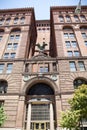 Historic buildings in downtown of city Kansas Missouri