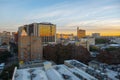 San Antonio city at sunrise twilight, Texas, USA Royalty Free Stock Photo