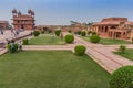 Historic buildings of the Fatehpur Sikri ghost city in Agra