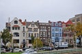 Historic buildings in Georgetown in Washington DC, USA