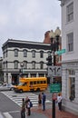Historic buildings in Georgetown in Washington DC, USA Royalty Free Stock Photo