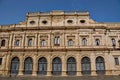 Historic buildings and monuments of Seville, Spain. Ayuntamiento de Sevilla Royalty Free Stock Photo