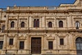 Historic buildings and monuments of Seville, Spain. Ayuntamiento de Sevilla Royalty Free Stock Photo