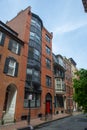 Beacon Hill historic district, Boston, USA Royalty Free Stock Photo