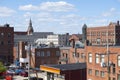 Historic buildings in Nashua, NH, USA Royalty Free Stock Photo