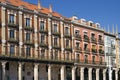 Historic buildings in old town of the city Burgos