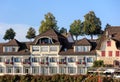 Historic buildings in Rapperswil, Switzerland