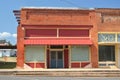 Historic Buildings in Rural Small Texas Town