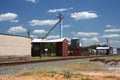 Historic Buildings in Rural Small Texas Town