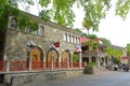 Historic buildings on St. John, US Virgin Islands, USA Royalty Free Stock Photo