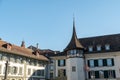 Historic buildings in Thun in Switzerland Royalty Free Stock Photo