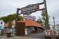 Historic shops in Weirs Beach, NH, USA