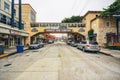 Historic Cannery Row in downtown Monterey city, California, Street view