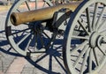 Historic Cannon on display in city, Denver Colorado