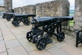 Historic Cannons in Stirling Castle, Scotland