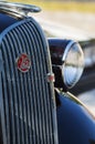 Historic car detail Royalty Free Stock Photo