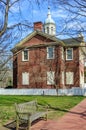 Historic Carpenters Hall Royalty Free Stock Photo