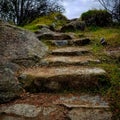 Stone Stairs Ascending