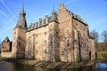 The historic Castle Doorwerth, The Netherlands Royalty Free Stock Photo