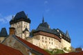 Historic castle in Karlstein Royalty Free Stock Photo