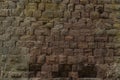 Historic castle wall from the middle ages Royalty Free Stock Photo