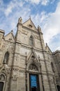 The historic cathedral Duomo in Naples in Italy