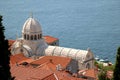 Architecture in Sibenik, Croatia Royalty Free Stock Photo