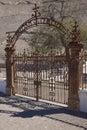 Historic Cemetery in the Atacama Desert Royalty Free Stock Photo