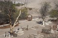 Historic Cemetery in the Atacama Desert Royalty Free Stock Photo