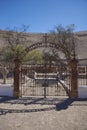 Historic Cemetery in the Atacama Desert Royalty Free Stock Photo