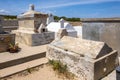 Historic cemetery of the proclaimed Kingdom of Tavolara royal family Bertoleoni of Isola Tavolara island on Tyrrhenian Sea off