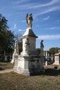 Historic Cemetery Statues Located in Jefferson, TX