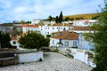 Historic Center City of Obidos, Portugal. Famous old medieval castle
