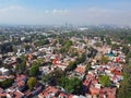 Historic center of Coyoacan in Mexico City, Mexico Royalty Free Stock Photo