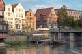 The historic center of Lueneburg in Germany