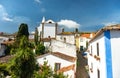 Historic center of Obidos medieval town, attraction of Portugal