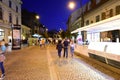 Historic center of Sibiu sibiu pictures with street souvenir sellers 229