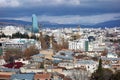 The historic center of Tbilisi. Georgia country.